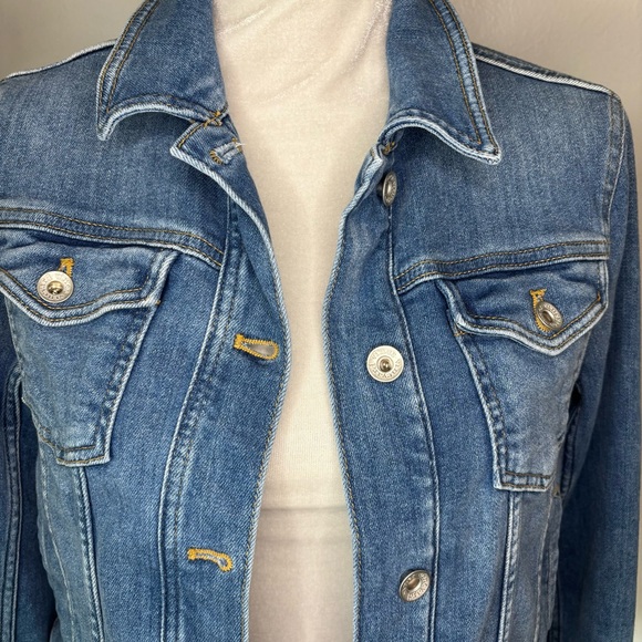 Vineyard Vines Jean Jacket Size XS - Picture 4 of 10